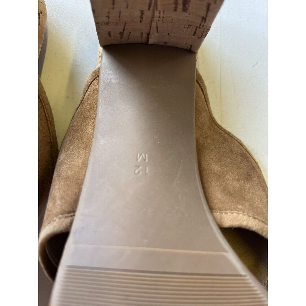 Van Eli Merana Suede Heel Sandals Size 12m - Picture 4 of 4